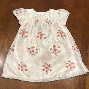 Janie and Jack Layette Floral Dress